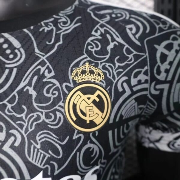 2425 Player Version Real Madrid Special Edition Black Soccer Jersey 8