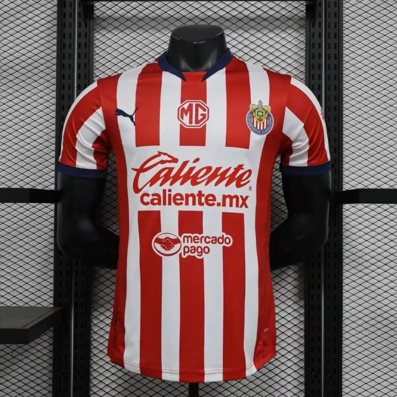24-25 Players Chivas Guadalajara CD Soccer Jersey Home 24-25 Players Chivas Guadalajara CD Soccer Jersey Home