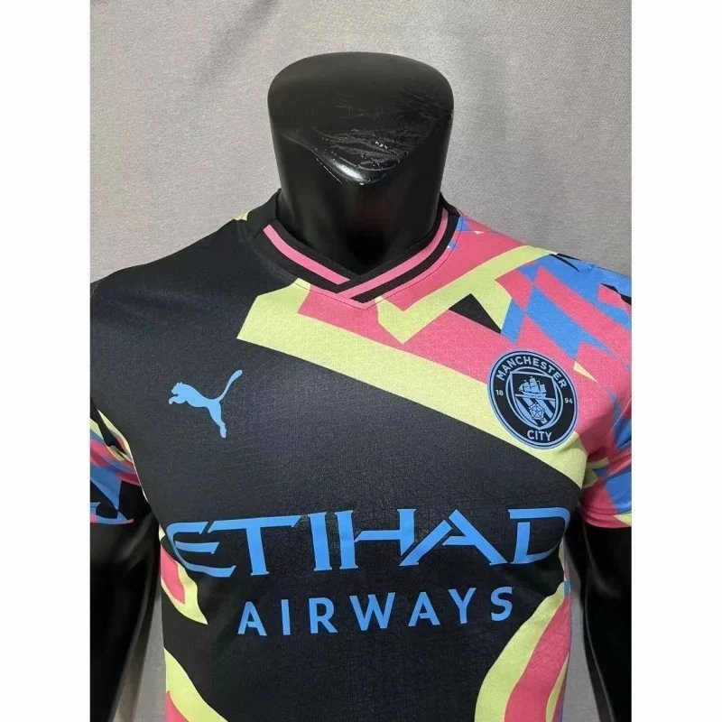 2425 Players Manchester City Soccer Jersey Third Away 3