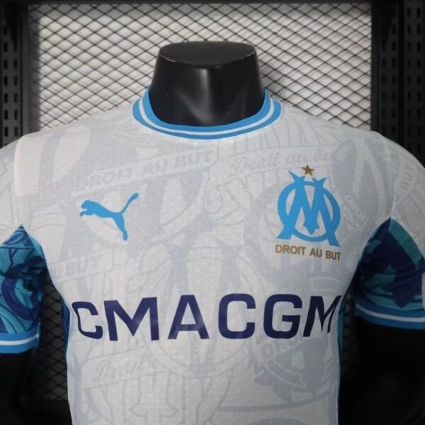 2425 Players Marseille Soccer Jersey Home 1