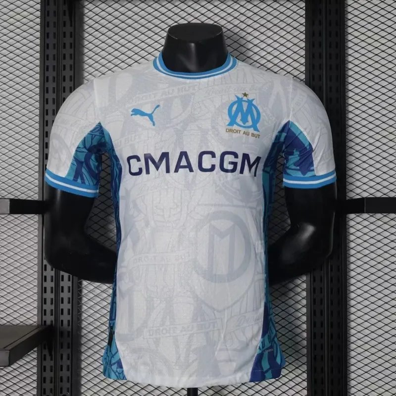24-25 Players Marseille Soccer Jersey Home