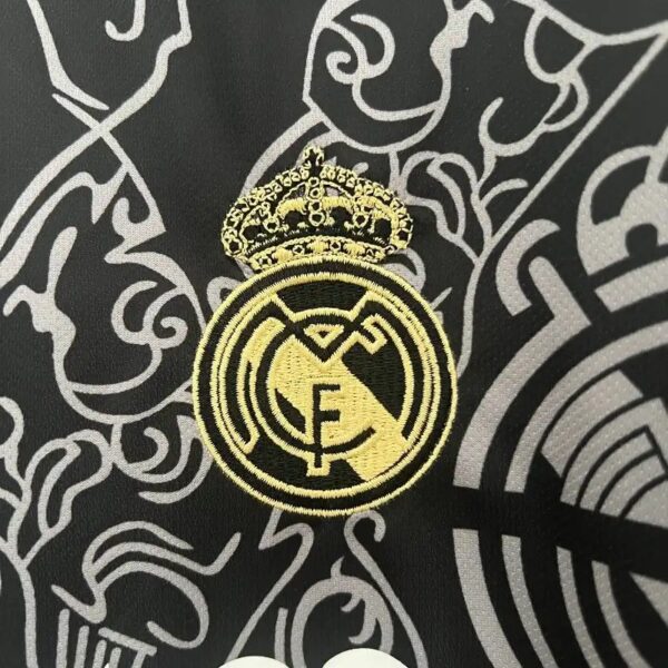 2425 Real Madrid Special Edition Black Soccer Jersey 1