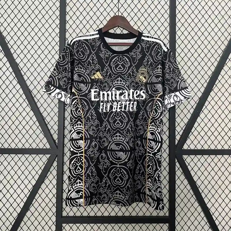 24-25 Real Madrid Special Edition Black Soccer Jersey