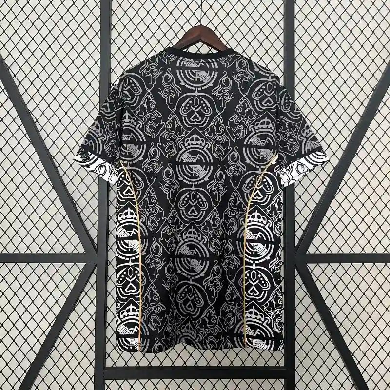 2425 Real Madrid Special Edition Black Soccer Jersey 5