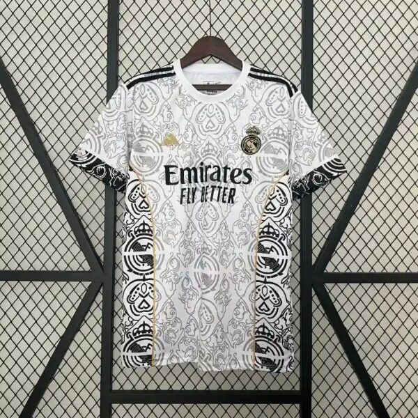 2425 Real Madrid Special Edition White Soccer Jersey 2