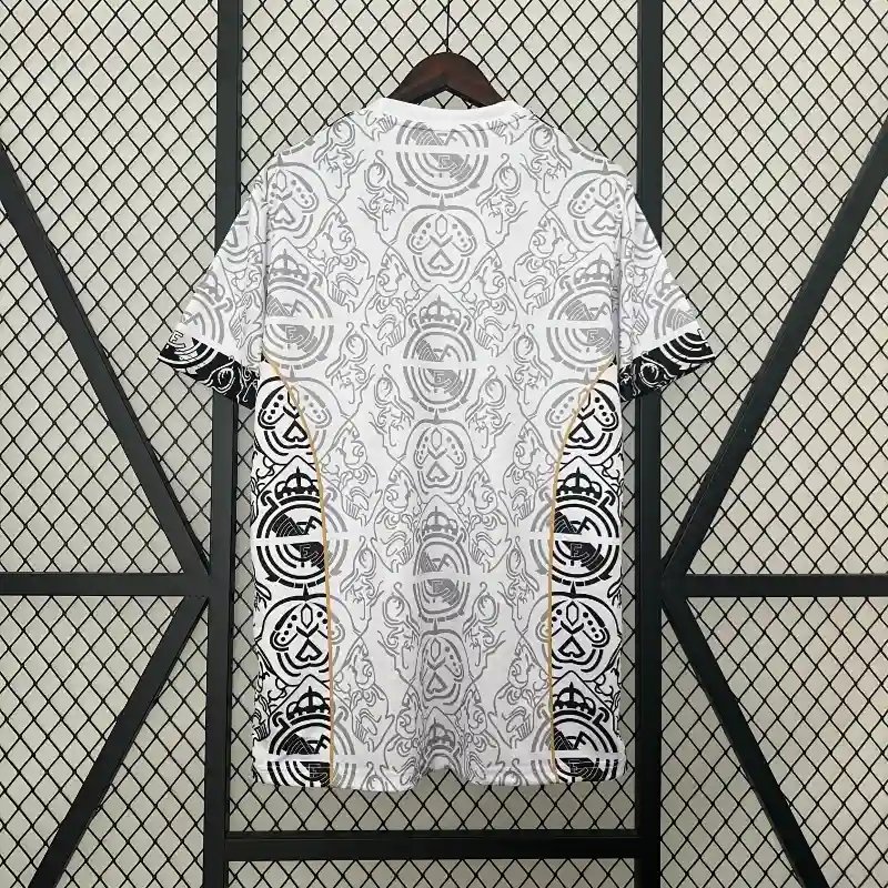 2425 Real Madrid Special Edition White Soccer Jersey 3