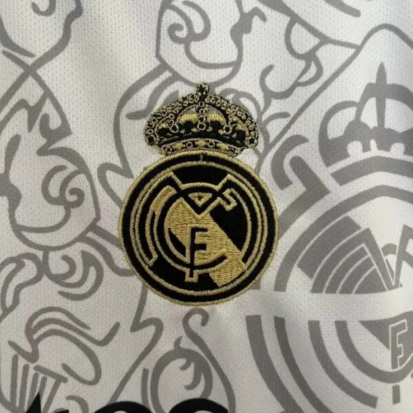 2425 Real Madrid Special Edition White Soccer Jersey 5