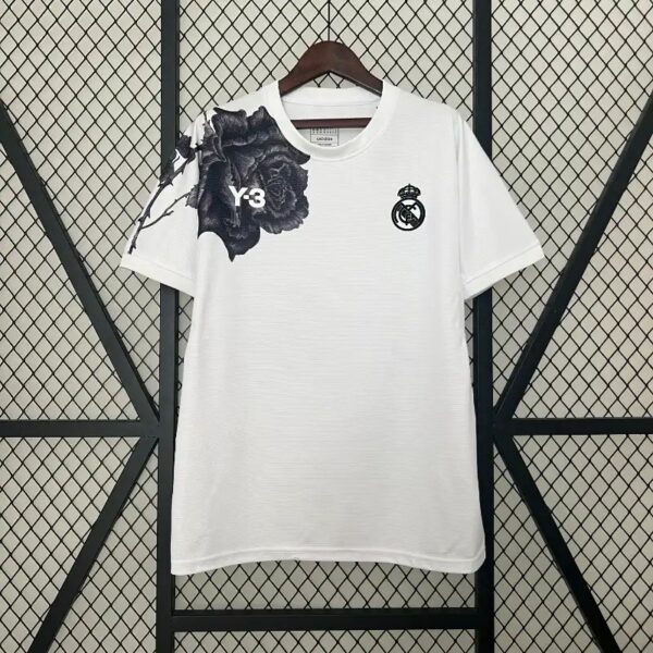 2425 Real Madrid Y3 Version White Soccer Jersey 1