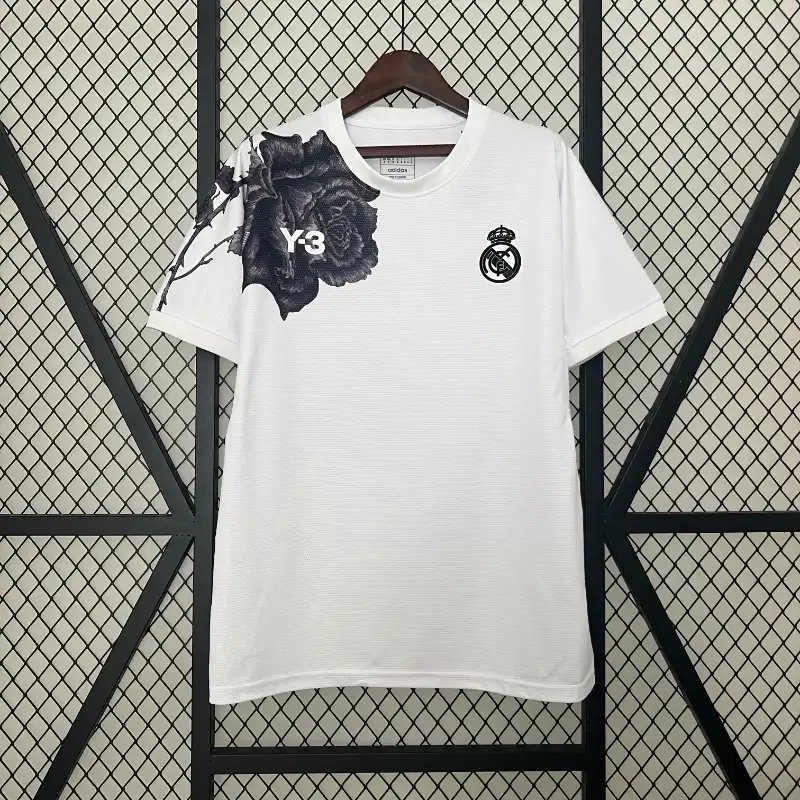 24-25 Real Madrid Y3 Version White Soccer Jersey