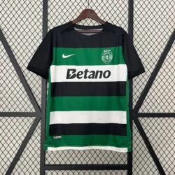 2425 Sporting Lisbon Soccer Jersey Home 3