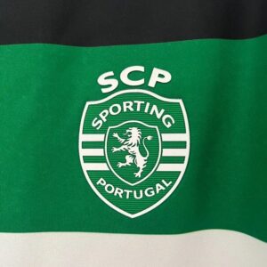 2425 Sporting Lisbon Soccer Jersey Home 5
