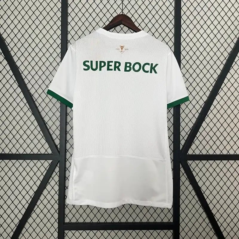 2425 Sporting Lisbon Special Edition White Soccer Jersey 4 2425 Sporting Lisbon Special Edition White Soccer Jersey 4