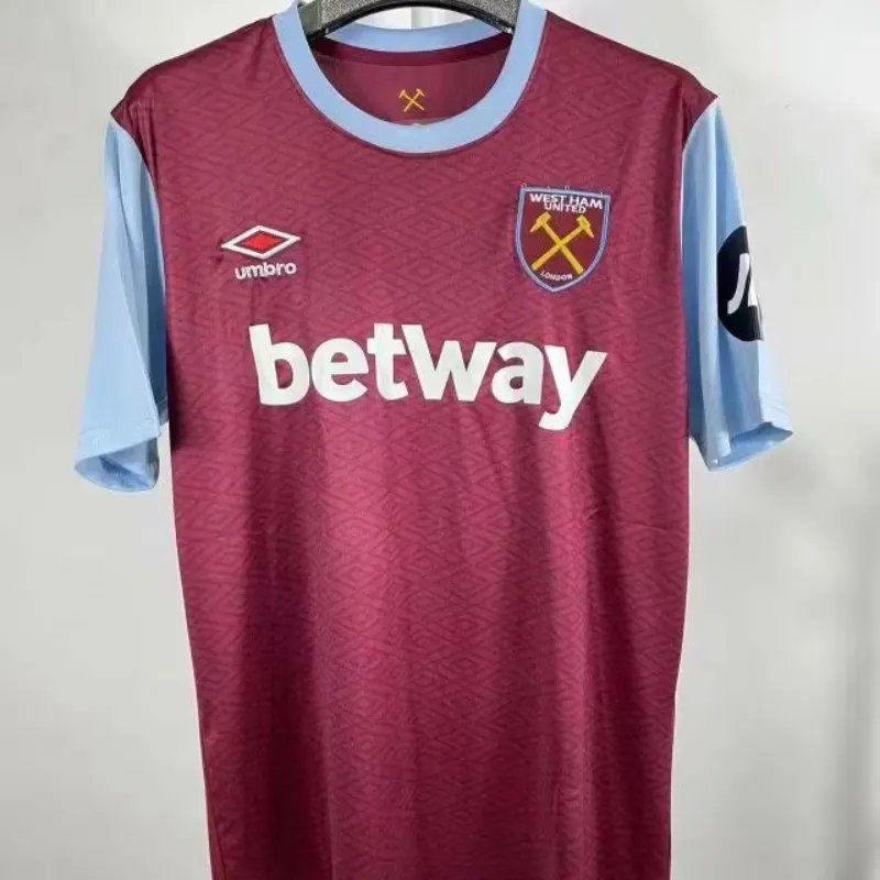 24-25 West Ham United Soccer Jersey Home