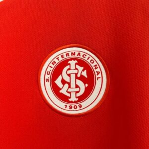 2425 Women Brazil Internacional Soccer Jersey Home 6