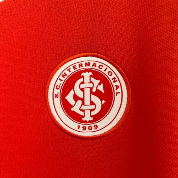 2425 Women Brazil Internacional Soccer Jersey Home 6