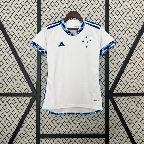 2425 Women Cruzeiro Soccer Jersey Away 3