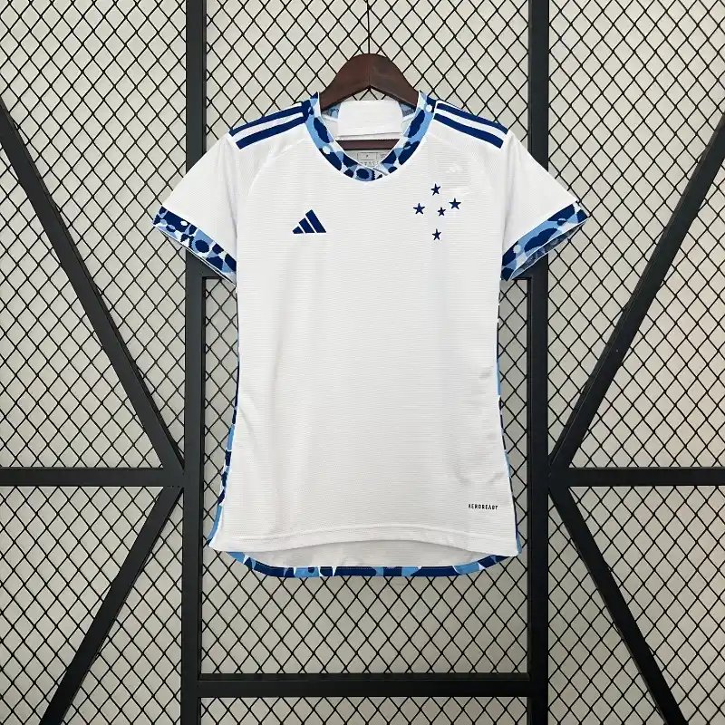 24-25 Women Cruzeiro Soccer Jersey Away 24-25 Women Cruzeiro Soccer Jersey Away
