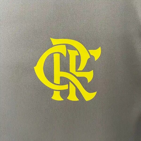 2425 Women Flamengo Gray Training Suit 1