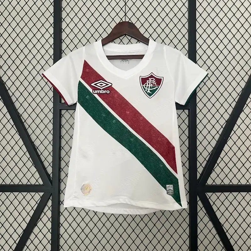 24-25 Women Fluminense Soccer Jersey Away 24-25 Women Fluminense Soccer Jersey Away