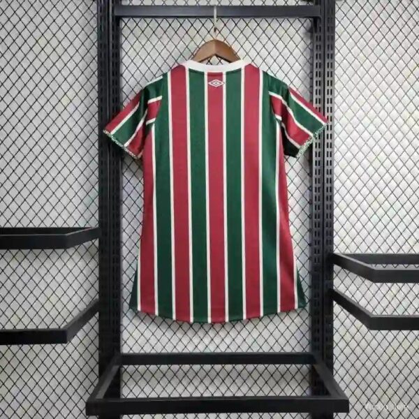 2425 Women Fluminense Soccer Jersey Home 1