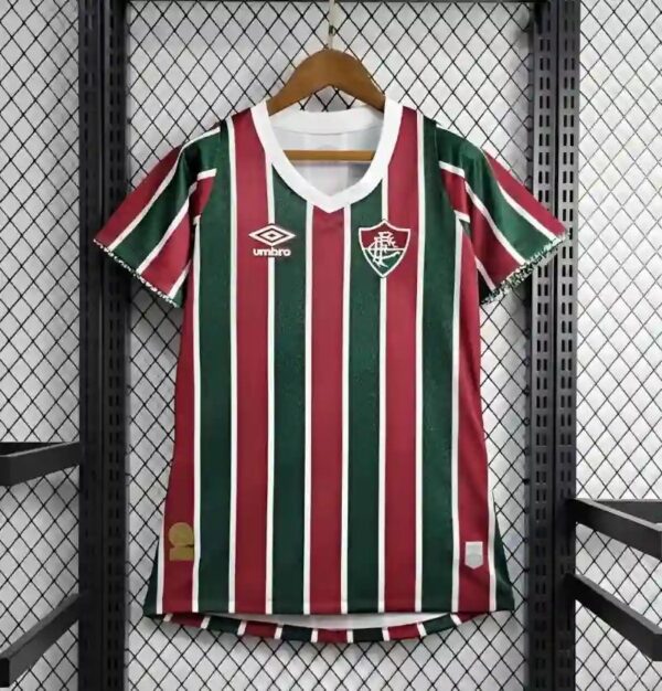 2425 Women Fluminense Soccer Jersey Home 4