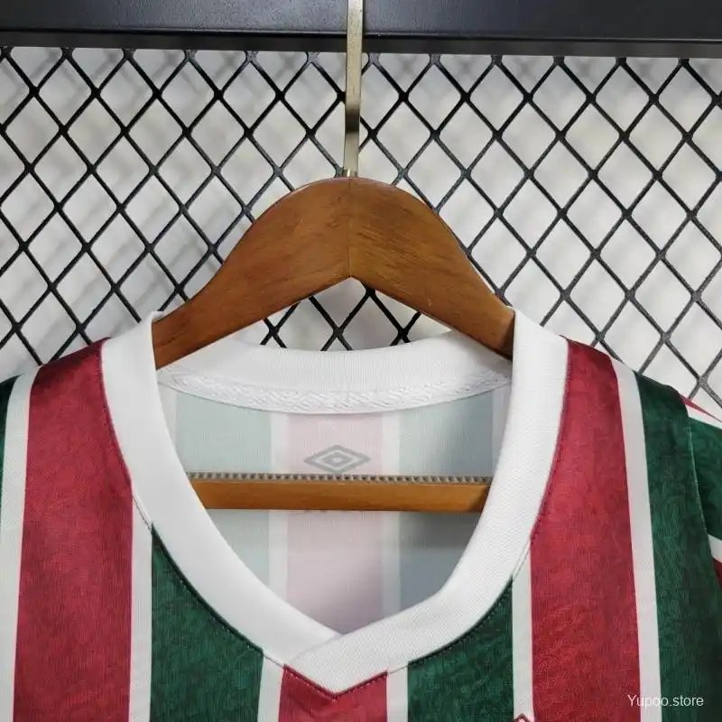 2425 Women Fluminense Soccer Jersey Home 8 2425 Women Fluminense Soccer Jersey Home 8