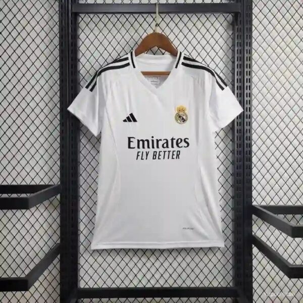 2425 Women Real Madrid Soccer Jersey Home 3