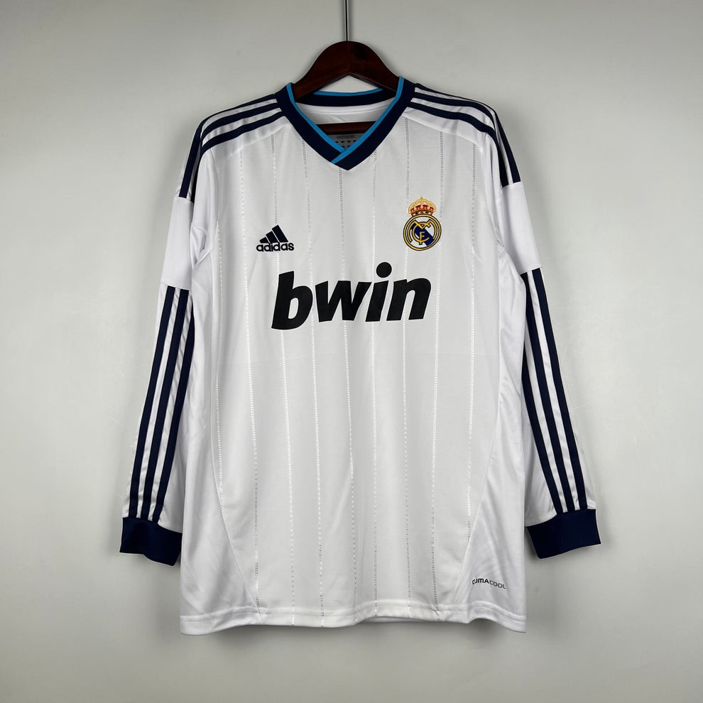 2012-2013 REAL MADRID HOME LONG SLEEVE JERSEY 2012-2013 REAL MADRID HOME LONG SLEEVE JERSEY