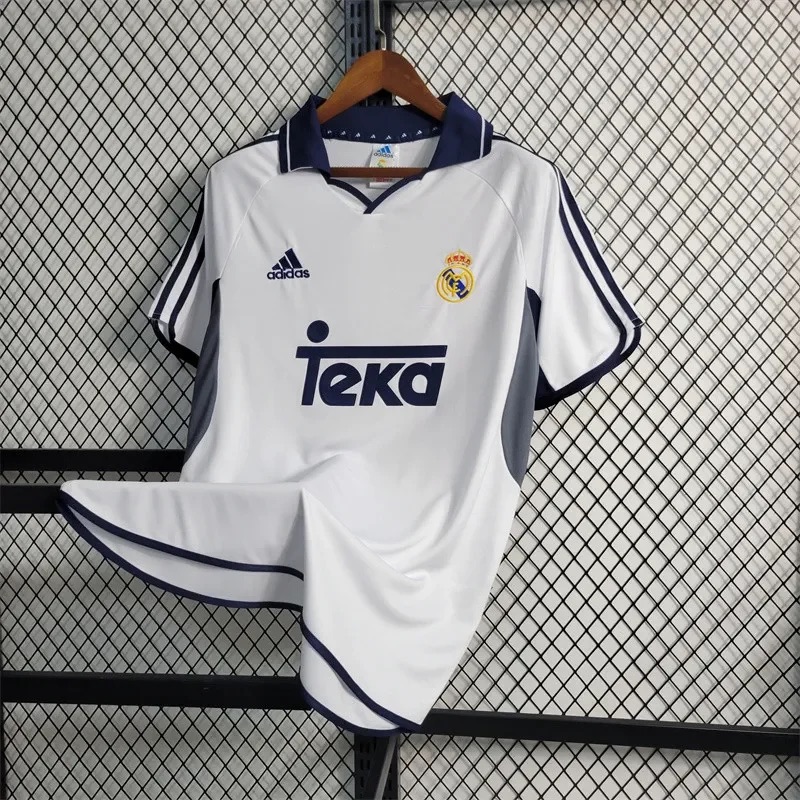 2000-2001 REAL MADRID HOME JERSEY 2000-2001 REAL MADRID HOME JERSEY