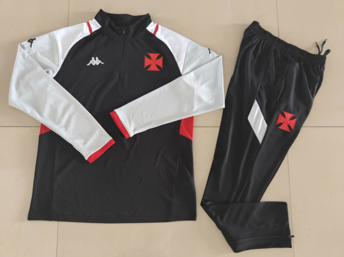 23-24 Vasco da Gama black Sweater tracksuit set