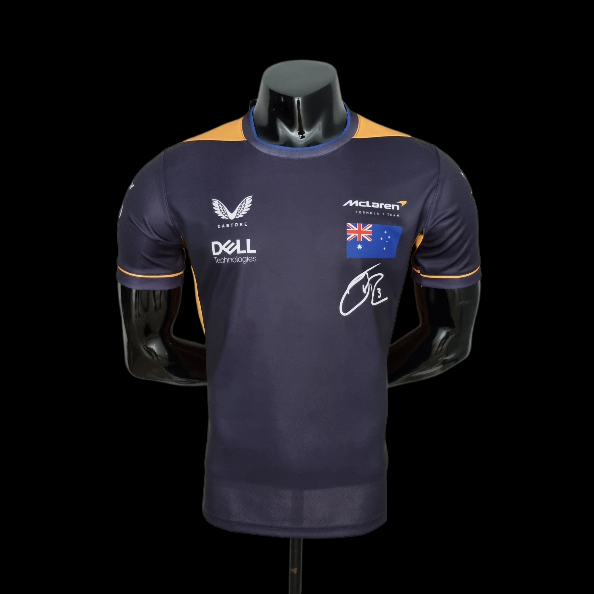 2022 F1 Formula One; McLaren crew neck