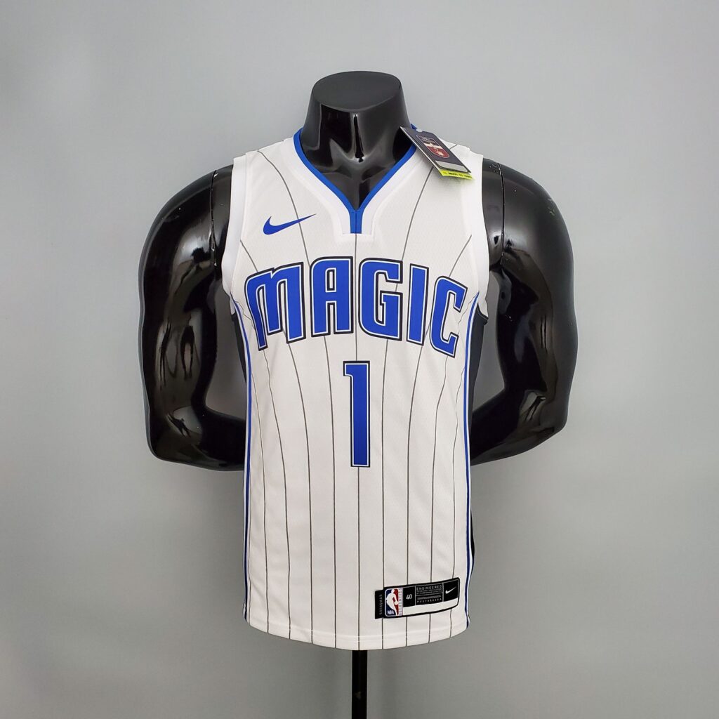 McGrady #1 Magic White NBA Jersey