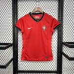 Portugal 2024-25 Euro Home Womens Jersey