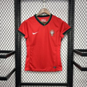 Portugal 2024-25 Euro Home Womens Jersey