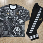 23-24 Arsenal special version black Sweater tracksuit set