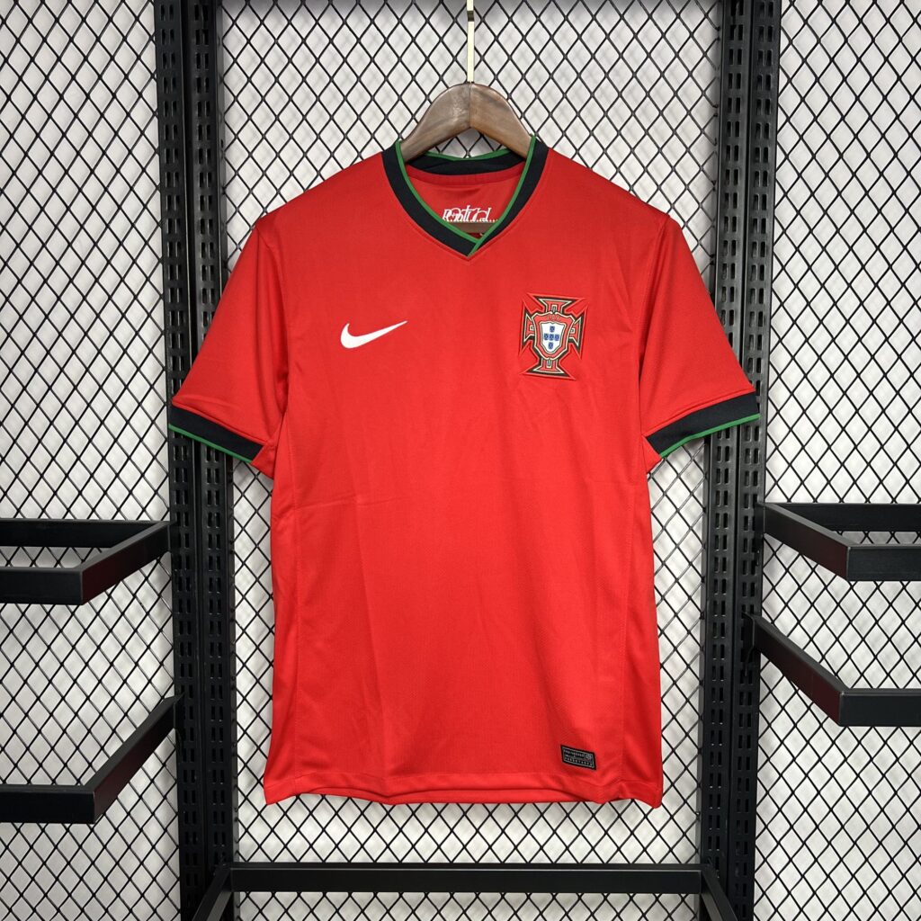 Portugal 2024-25 Euro Home Jersey