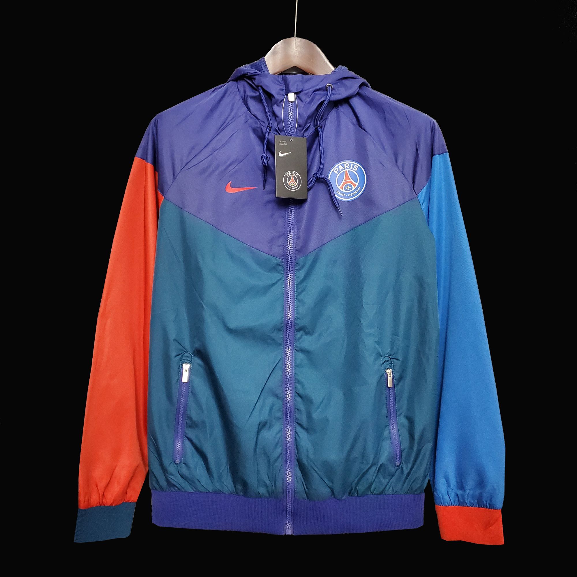 Windbreaker PSG Red Purple Green