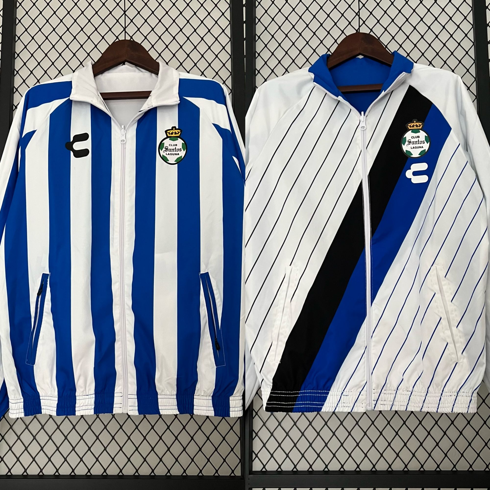 23-24 Club Santos Laguna S.A. de C.V. Trench Coat Reversible 23-24 Club Santos Laguna S.A. de C.V. Trench Coat Reversible