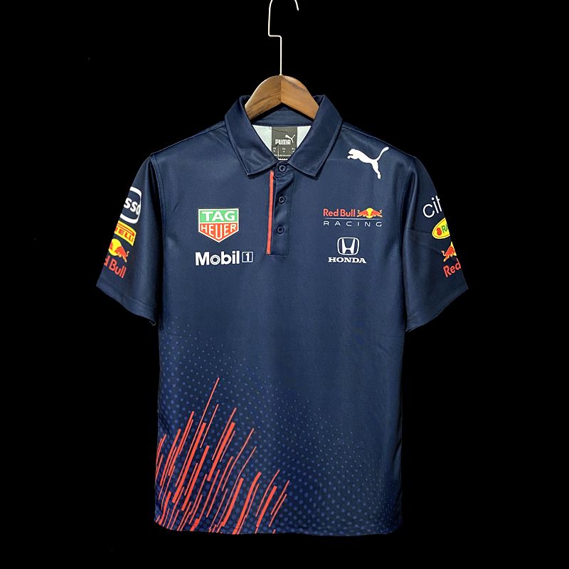 F1 Red Bull round neck racing POLO F1 Red Bull round neck racing POLO