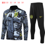 2024 Brazil Special Kids Long Sleeve