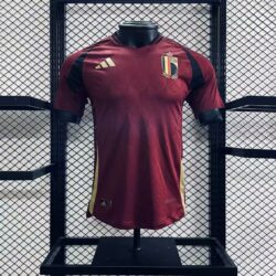 Belgium 2024-25 Euro Home Jersey Player Version