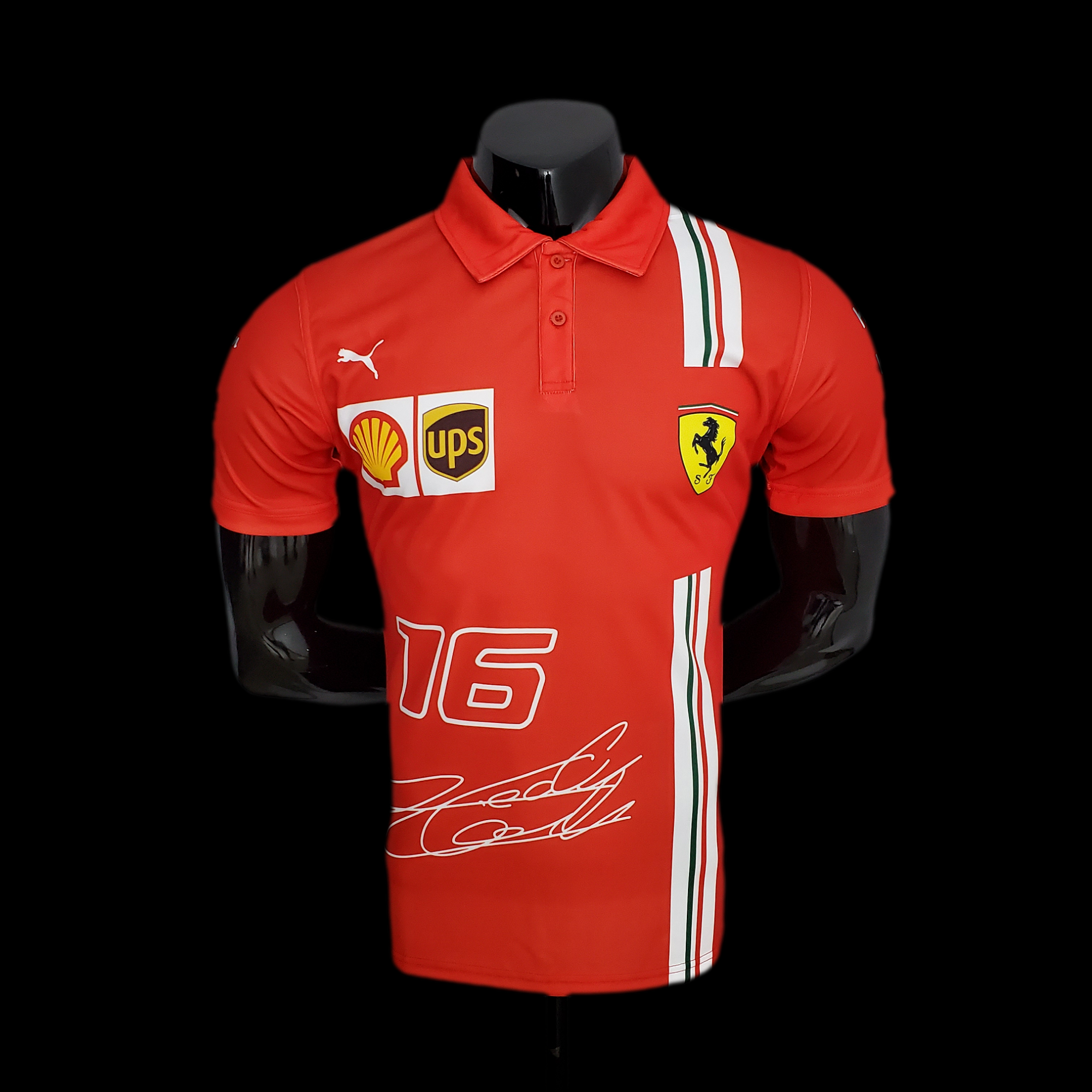 F1 Formula One 2022 Ferrari Polo Red F1 Formula One 2022 Ferrari Polo Red