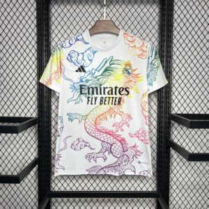Real Madrid 2024-25 White Cailong Special Edition Jersey