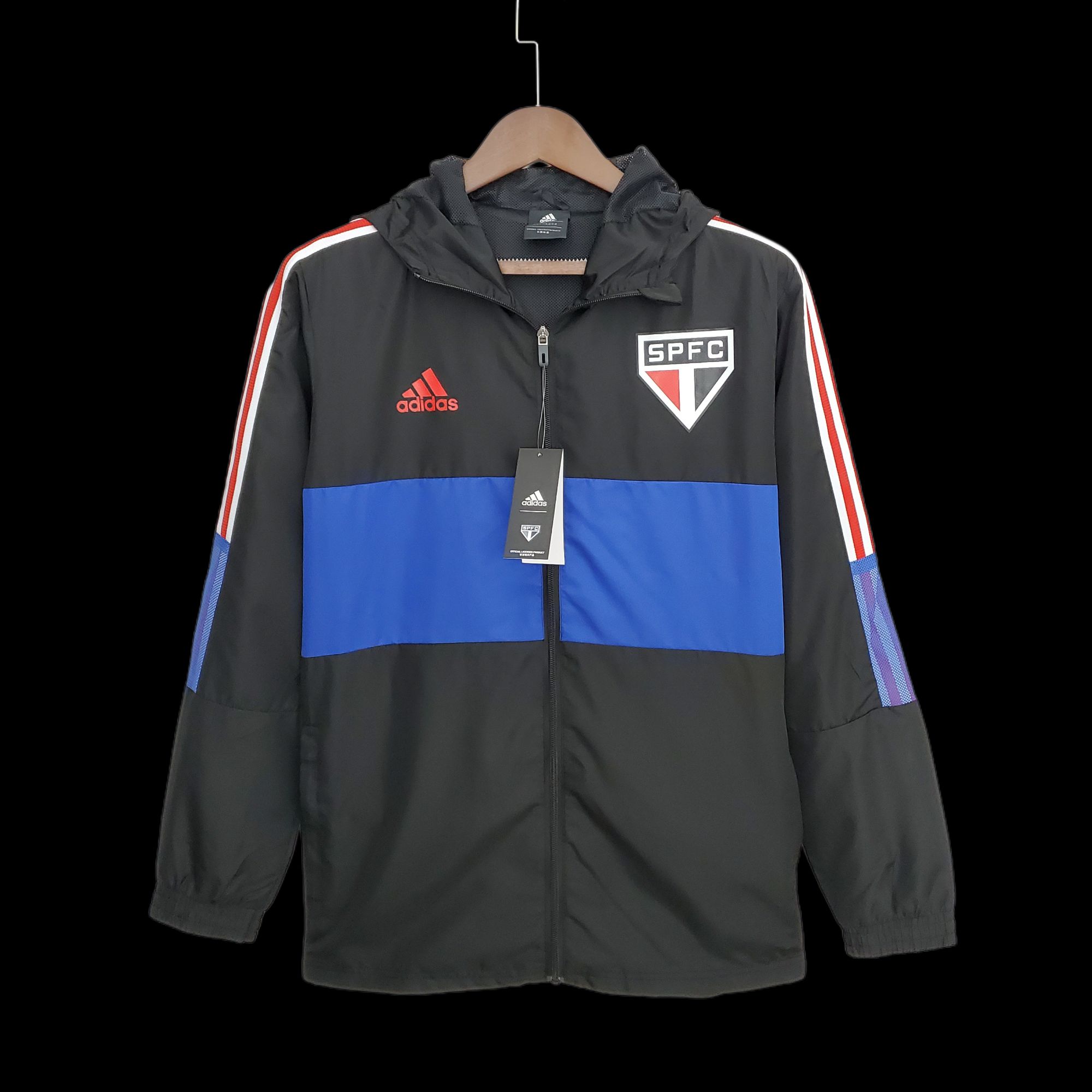 2022 Sao Paulo Windbreaker Black Blue