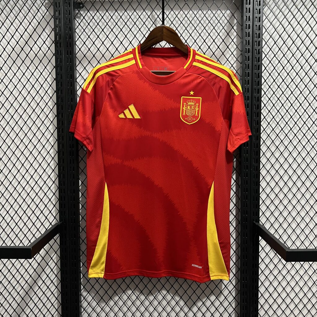 Spain 2024-25 Euro Home Jersey