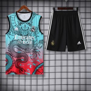 vest 24-25 RM blue red dragon training vest set