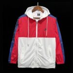P30 Windbreaker Nk red+white