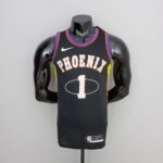 2022 Season Booker #1 Suns City Edition Black NBA Jersey