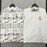 24-25 Real Madrid Trench Coat Reversible
