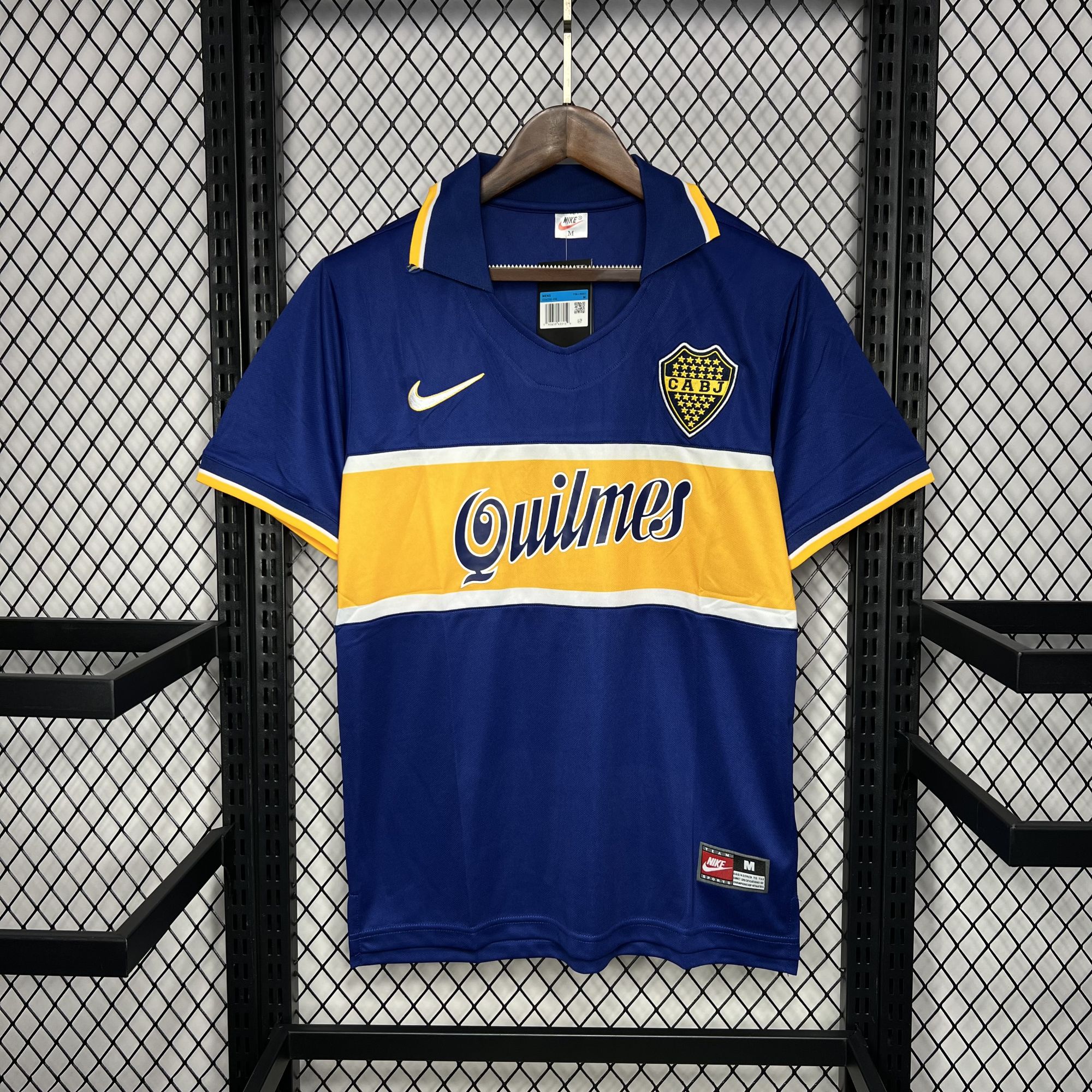 Boca Juniors 1996-97 Home Retro Jersey Boca Juniors 1996-97 Home Retro Jersey